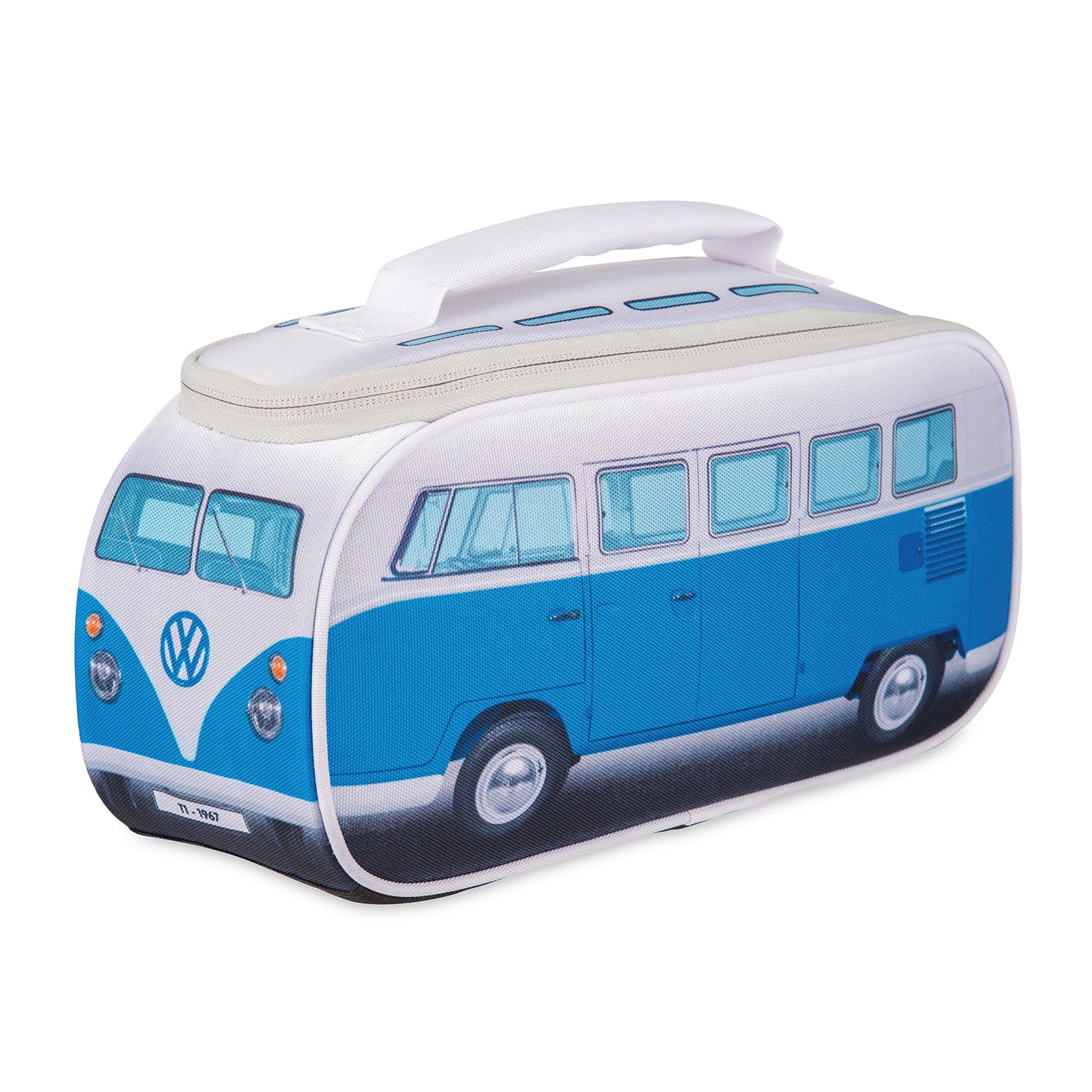 VW Campervan Cooler Lunch Bag - Soft Sided Insulated Lunch Sack With Handle