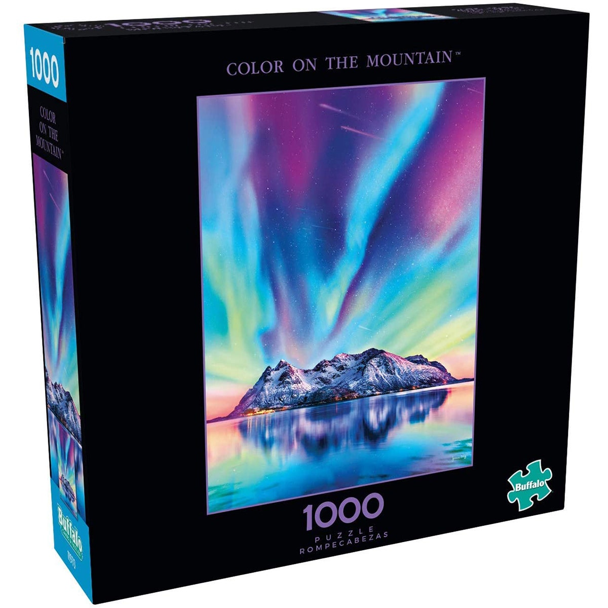 Buffalo Games 1000pc Jigsaw Puzzle ? Northern Lights Mountain
