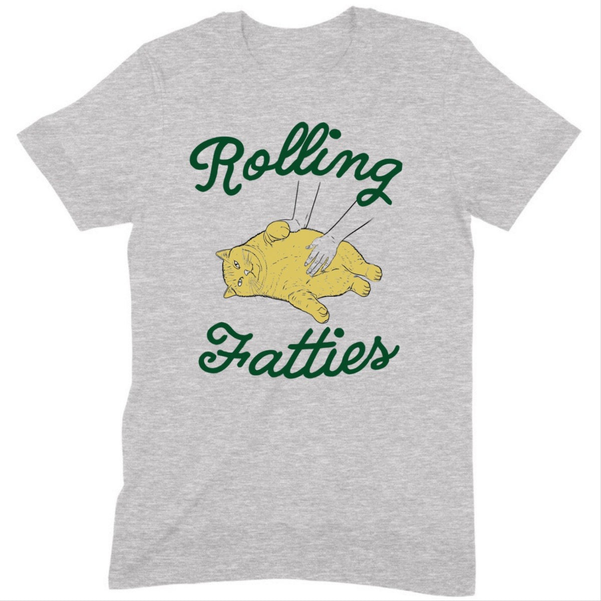 "Rolling Fatties" Premium Midweight Ringspun Cotton T-Shirt - Mens/Womens Fits