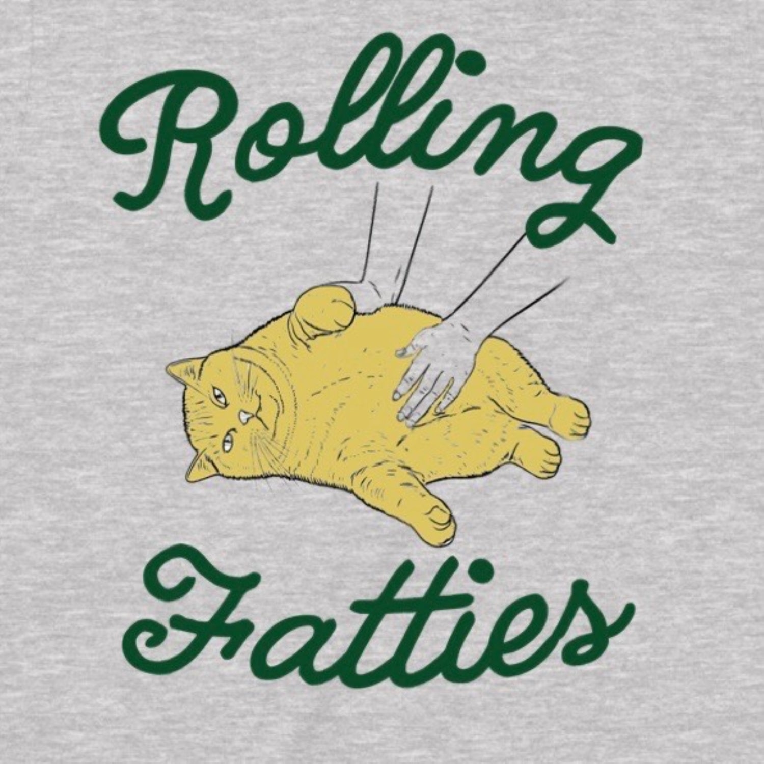 "Rolling Fatties" Premium Midweight Ringspun Cotton T-Shirt - Mens/Womens Fits