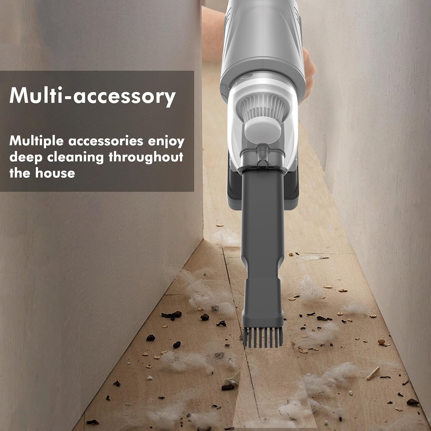 Cordless Handheld Vacuum Cleaner & Air Pump – Lightweight, Rechargeable & Powerful Suction