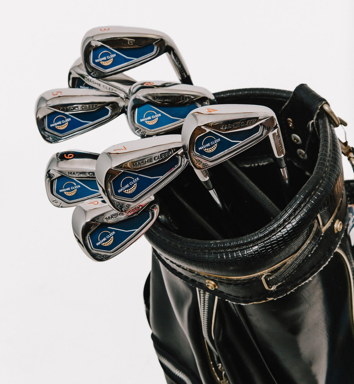 Mashie Cleek 72 Series Full Irons Set – 3-PW Cavity-Back Golf Clubs