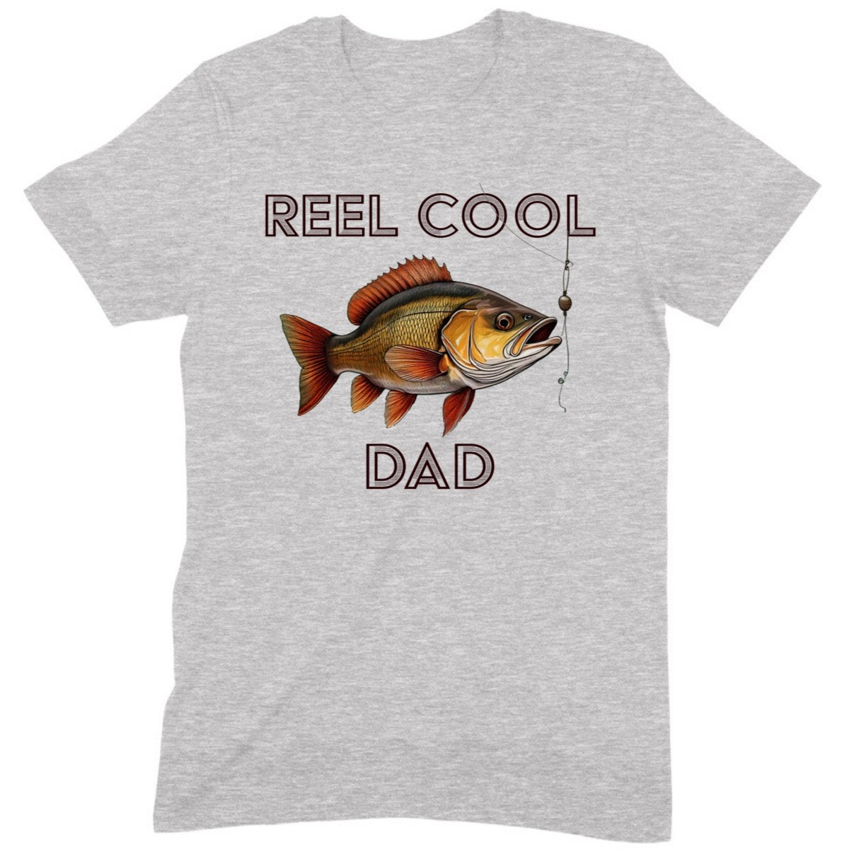 "Reel Cool Dad" Premium Midweight Ringspun Cotton T-Shirt - Mens/Womens Fits