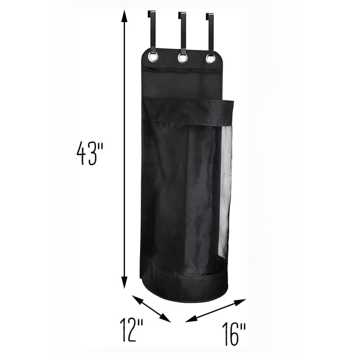 Over-The-Door Mesh Sports Organizer – Ball, Bat & Racket Storage