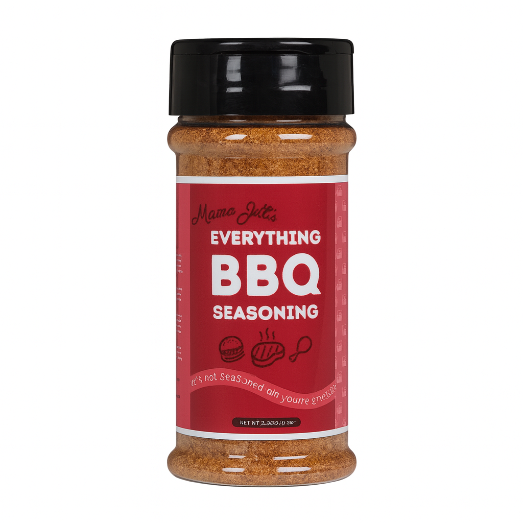 Mama Jill’s Seasoning Trio – 3-Pack (5.5 oz Each): Everything BBQ, Make You Sneeze Salt, Creamy Chili Powder