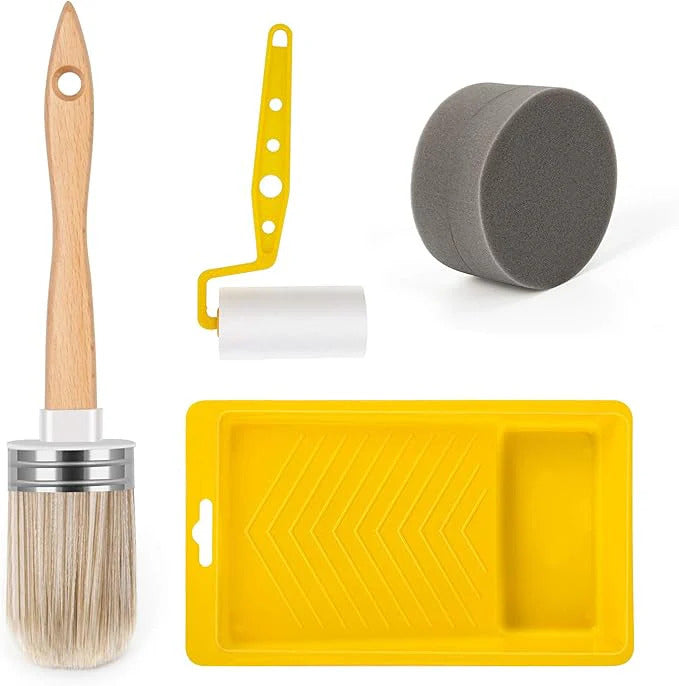 Complete 4-Piece Painting Kit - Small Size For Percise Work