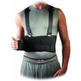 McDavid 496 Back Support with Suspenders – Adjustable Back Brace Regular or Large