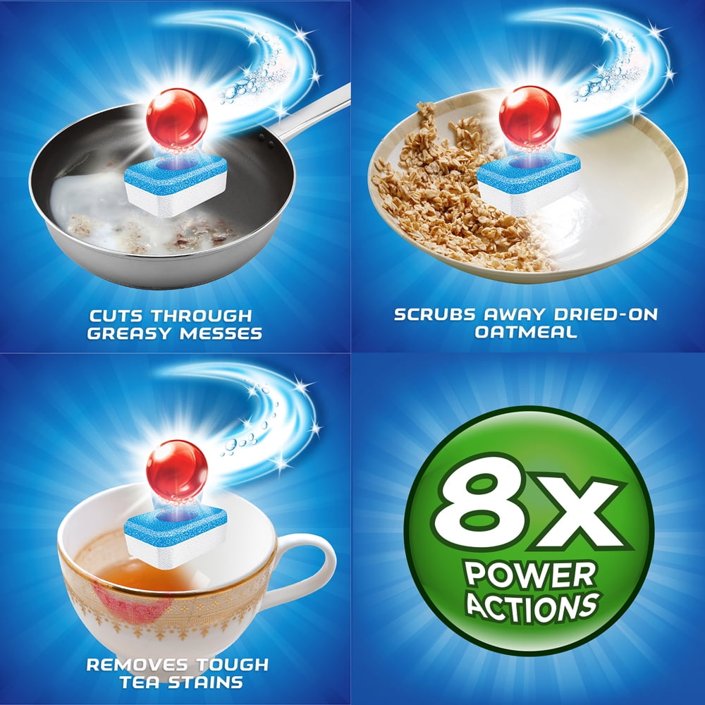 35ct Powerball Dishwasher Tabs – Fresh Scent – Individually Wrapped (Distressed Packaging)