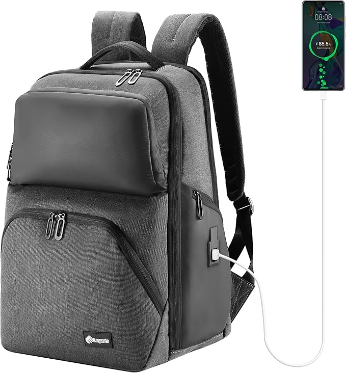 backpack purse leather backpack Black Leather Zipper Backpack | Laptop Backpack