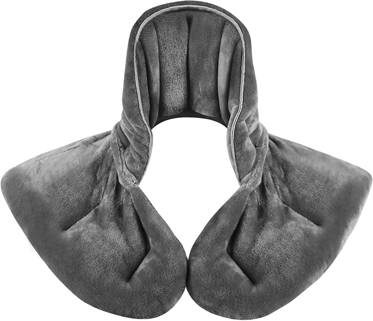 Neck & Shoulder Heating Pad – Microwaveable – Pain Relief Wrap – Grey