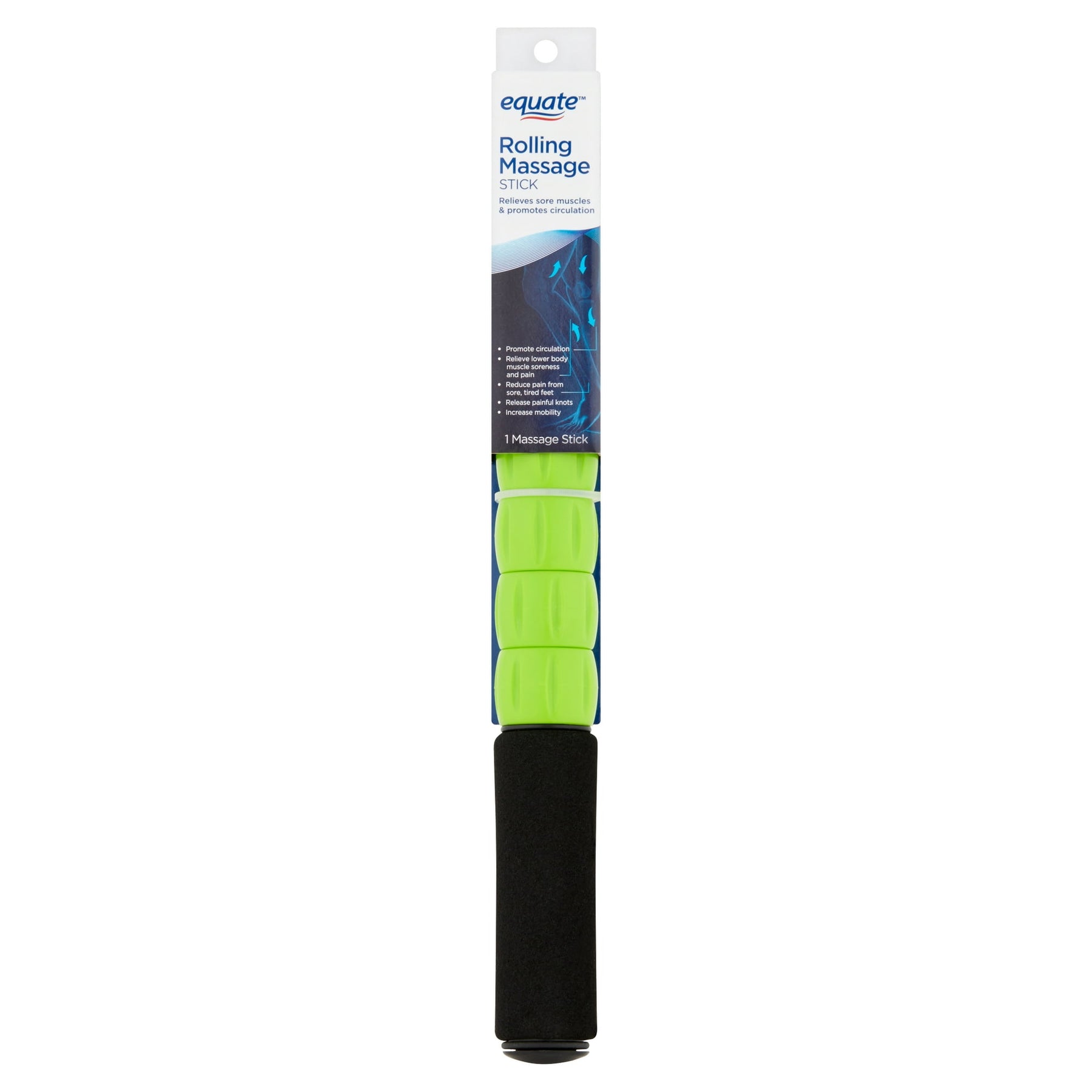 Equate Rolling Massage Stick – 14" Muscle Roller