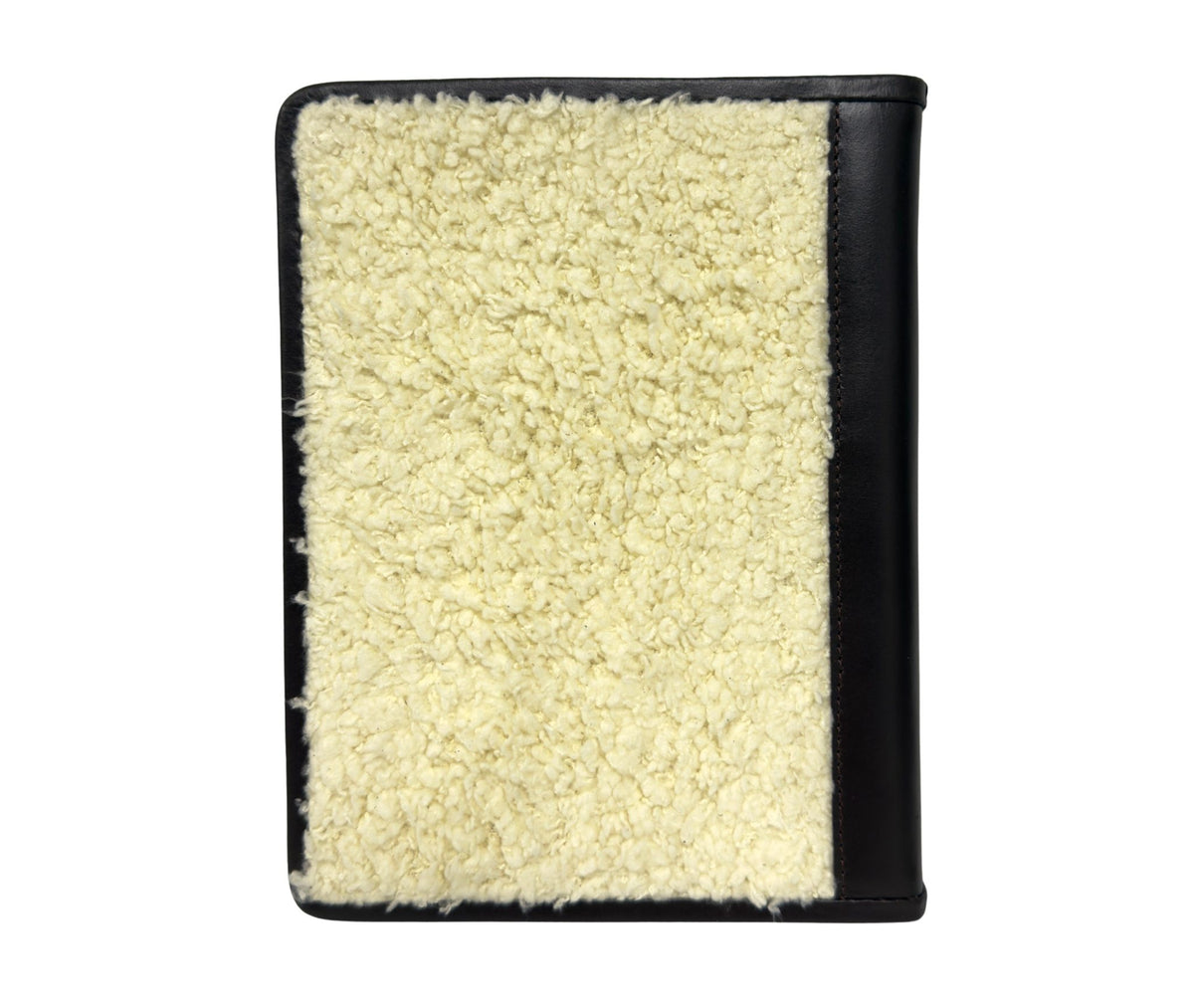 Regal Hill Top Grain Leather Narrow Rule 6″x 8″ Journal – Brown Sherpa Fur