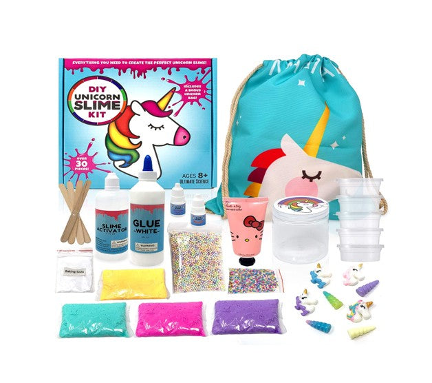 DIY Unicorn Slime Kit – Magical 30+ Piece Slime Making Set