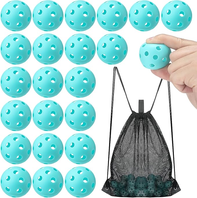 36pk Practice Golf Balls – Small Plastic Training Balls with Drawstring Bag for Indoor/Outdoor