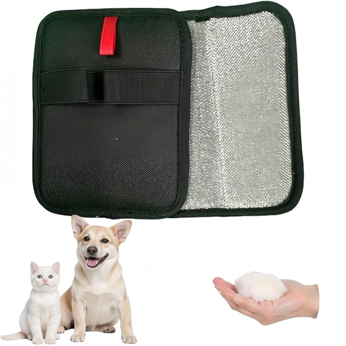 Pet Hair Removal Glove - Reusable Electrostatic Dog & Cat Hair Remover