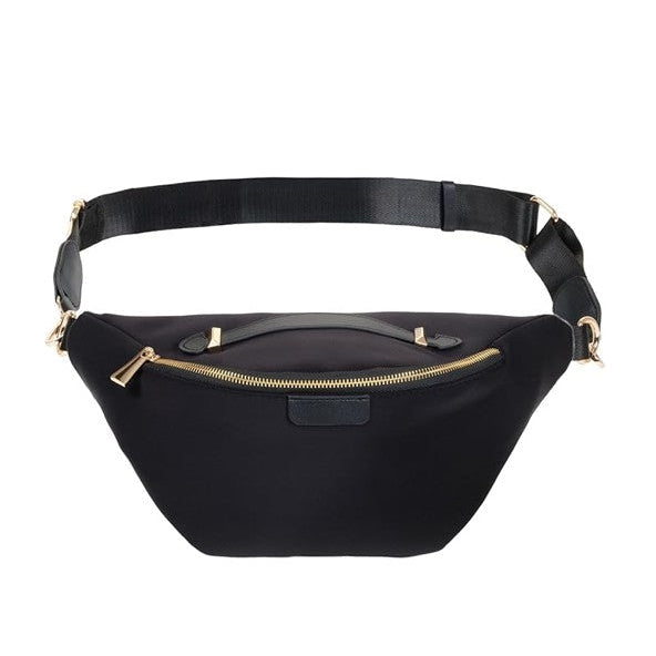 Plus Size Crossbody Fanny Pack & Sling Bag – Adjustable Strap Waist Bag, Water Resistant