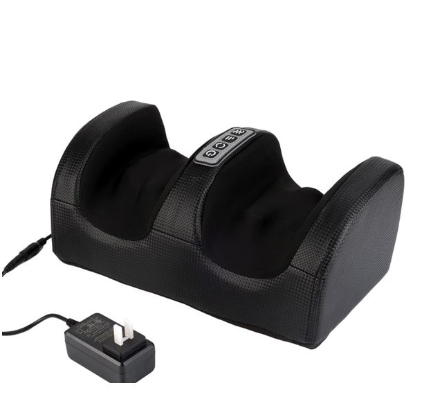 Professional Shiatsu Foot and Calf Massager with Heat – 3 Intensity Levels - Black or Gray