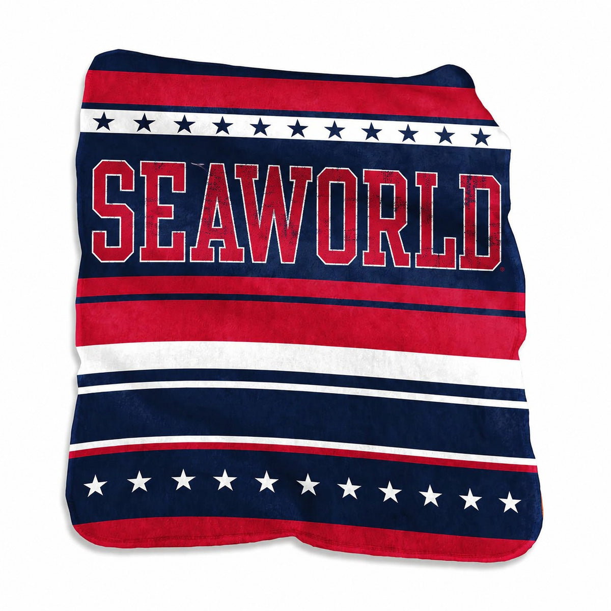 SeaWorld Ultra Soft Plush Fleece Raschel Throw Blanket - 50" x 60"