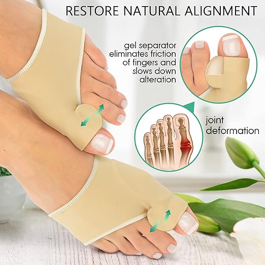 Orthopedic Bunion Corrector and Gel Toe Separator Bunion Splint