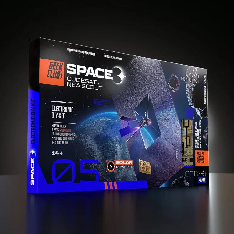 Geek Club Build Your Own Cubesat NEA Scout STEM Engineering Kit