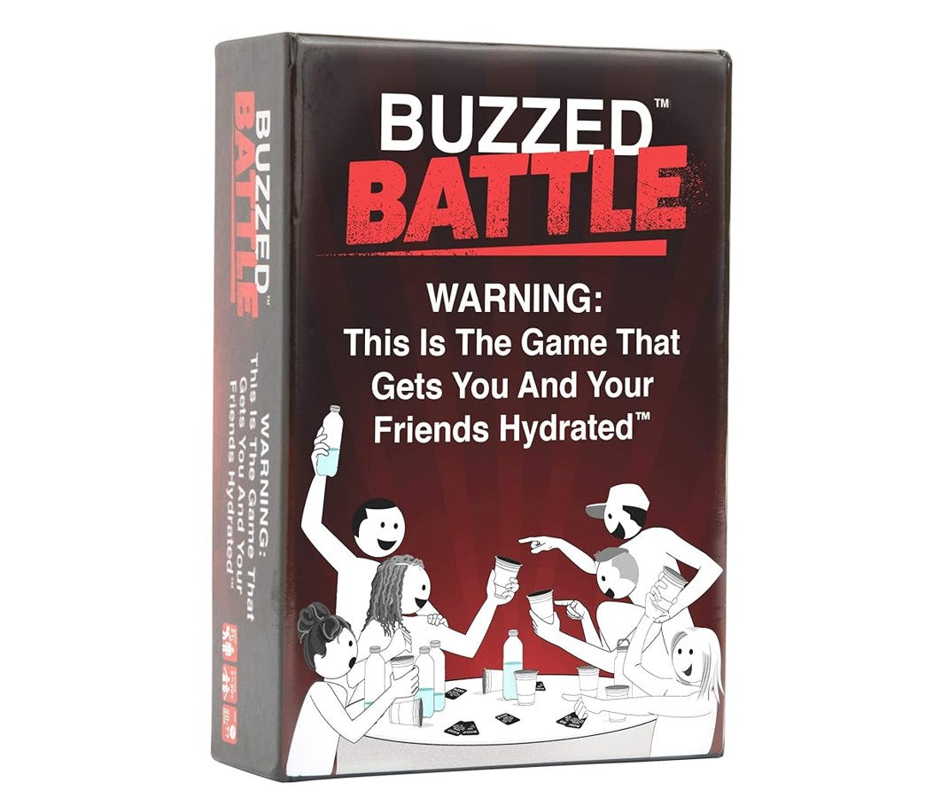 Buzzed Battle Hilarious Team Party Game (180 Cards)