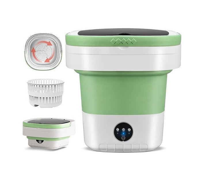 4.2 Gallon Foldable Portable Washing Machine with Spin Basket
