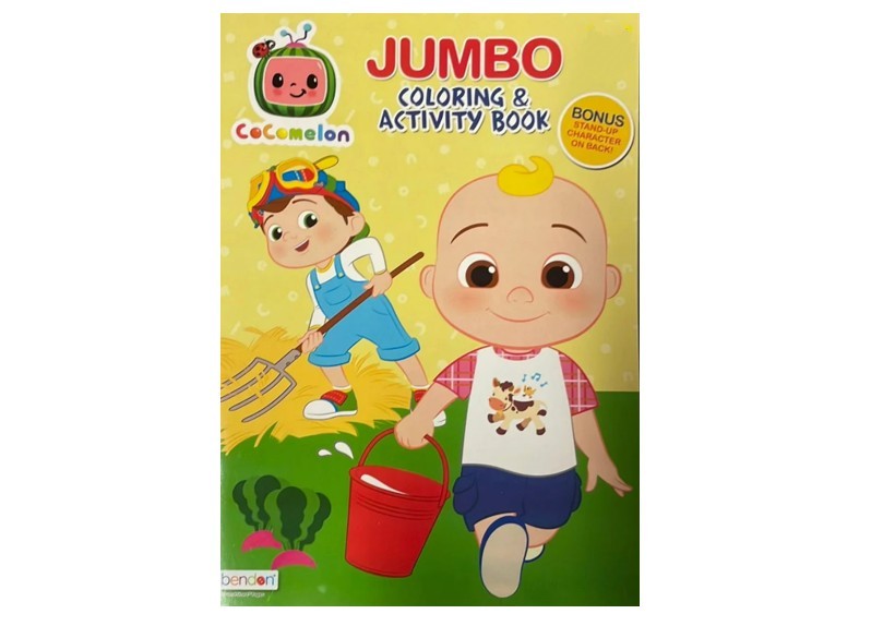 CoComelon 7.75" x 10.75" Jumbo Coloring and Activity Book