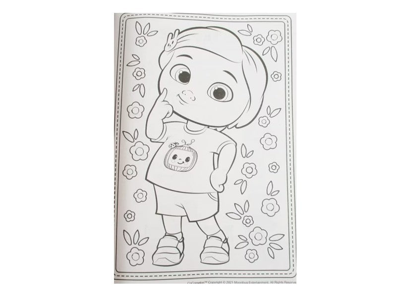 CoComelon 7.75" x 10.75" Jumbo Coloring and Activity Book