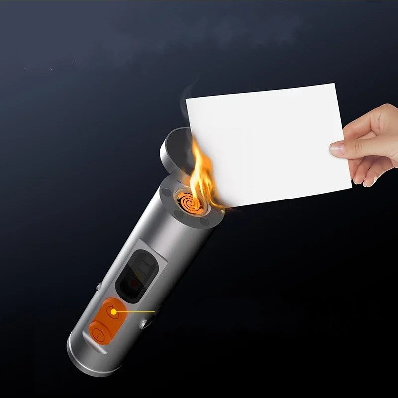 DEERMA SD01 4-in-1 Rechargeable 350 Lumen Tactical Flashlight & Fire Starter
