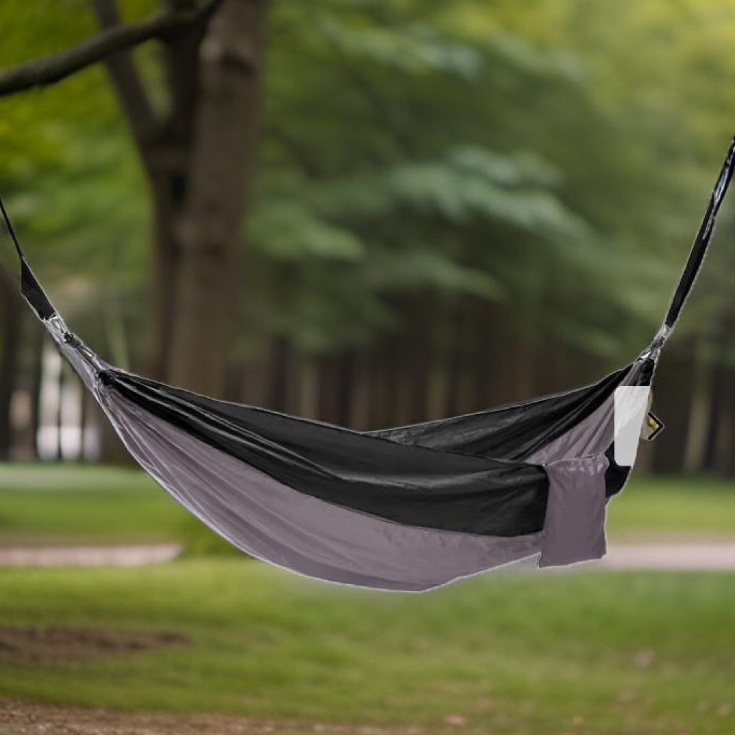 hängematte lightweight Basecamp Lightweight Portable Hammock w/ Rope & 2 Carabiners