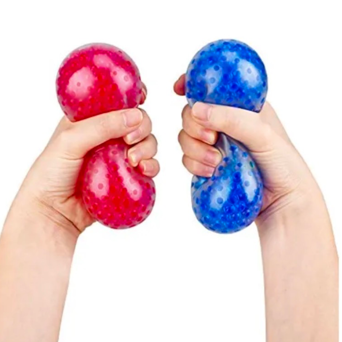 4pk KELZ KIDZ 3" Squishy Water Bead Stress Balls - Non Toxic