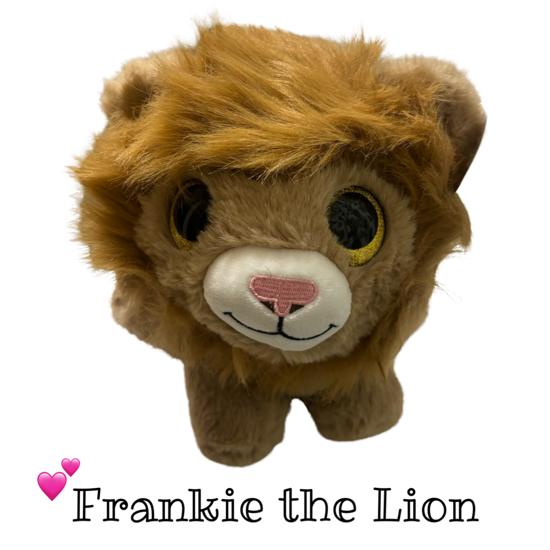 Frankie The Lion 8" Plush Toy By Wishpets - A New Friend To Cuddle