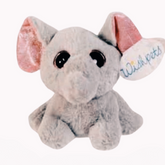 Arlo The Elephant 8" Plush Toy By Wishpets - A New Friend To Cuddle