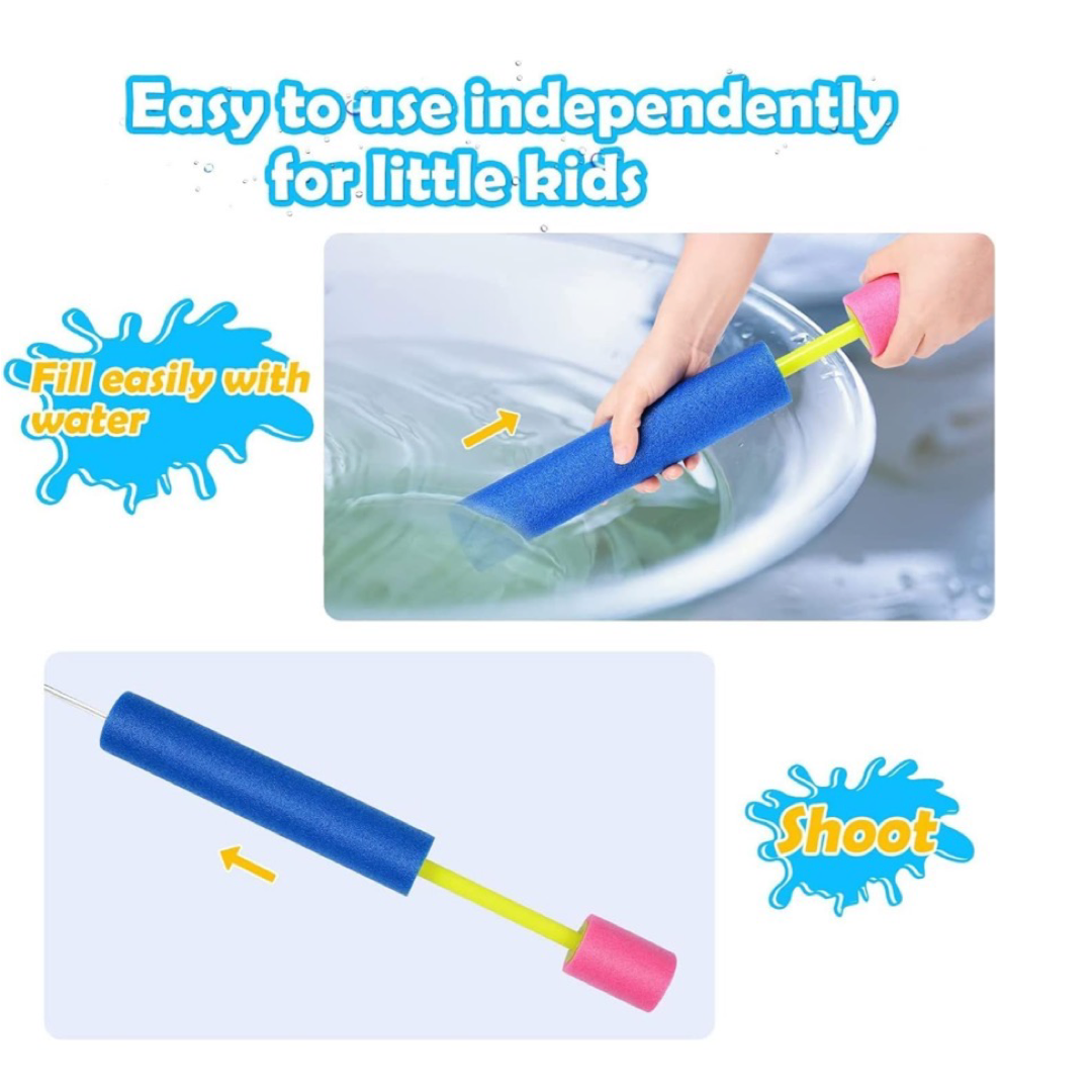 6pc Water Blaster - Good Old Fashioned Fun at the Pool, Beach & Backyard!