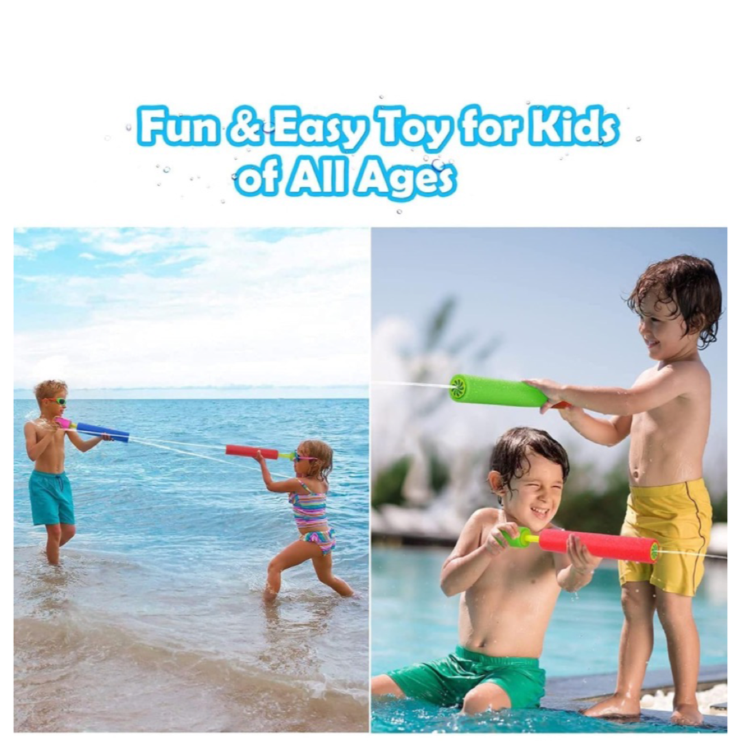 6pc Water Blaster - Good Old Fashioned Fun at the Pool, Beach & Backyard!