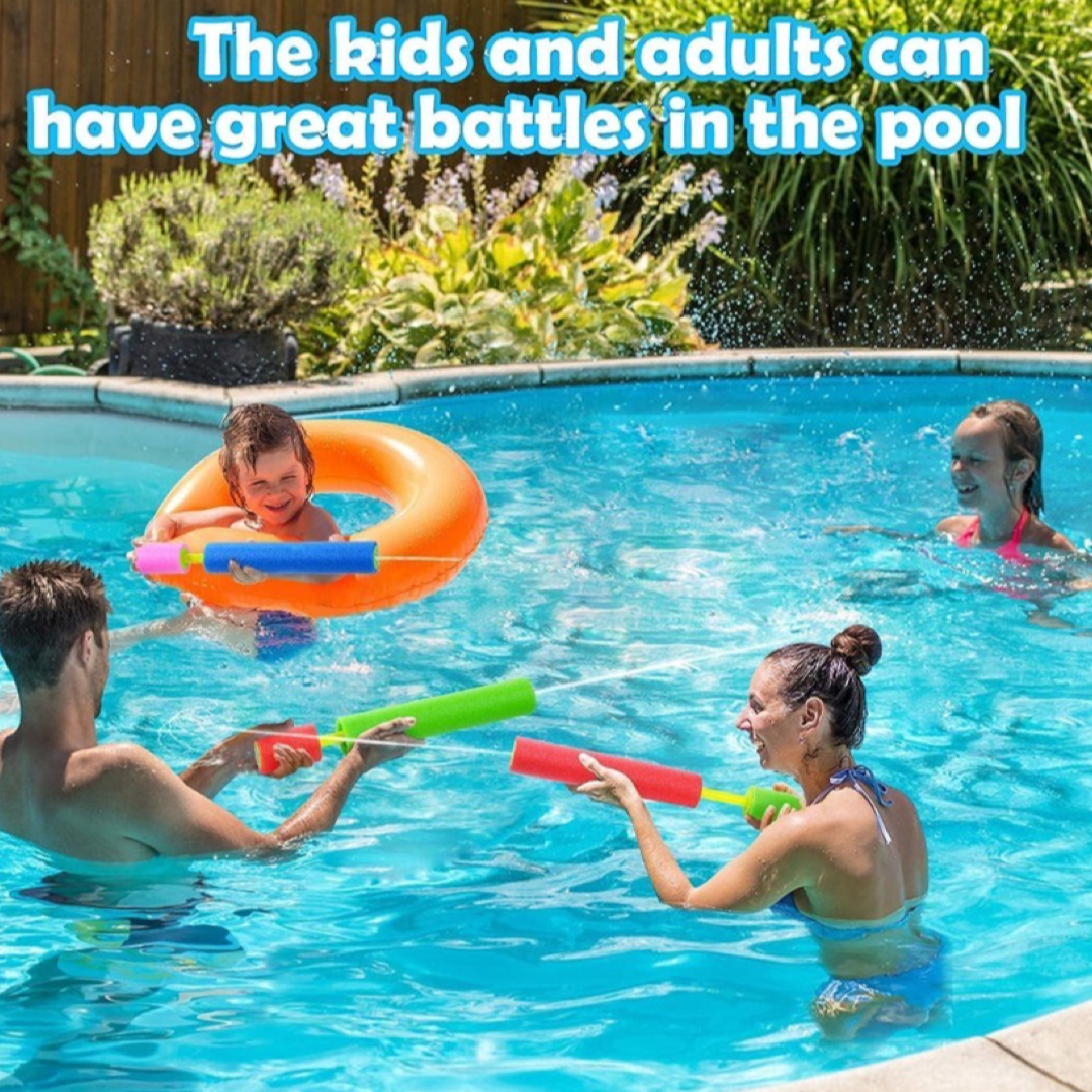 6pc Water Blaster - Good Old Fashioned Fun at the Pool, Beach & Backyard!