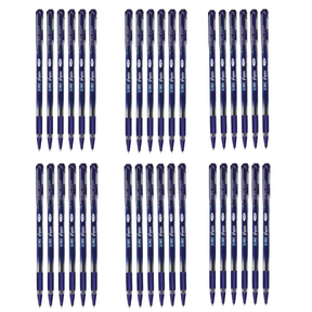 36pk Link Glycer Blue Ink 1.0 Medium Tip Ballpoint Pens - Advanced Grip