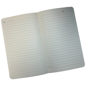 8.25x 5.25 Soft Touch Thermal Cover Notebook 80pg - Lined Journal