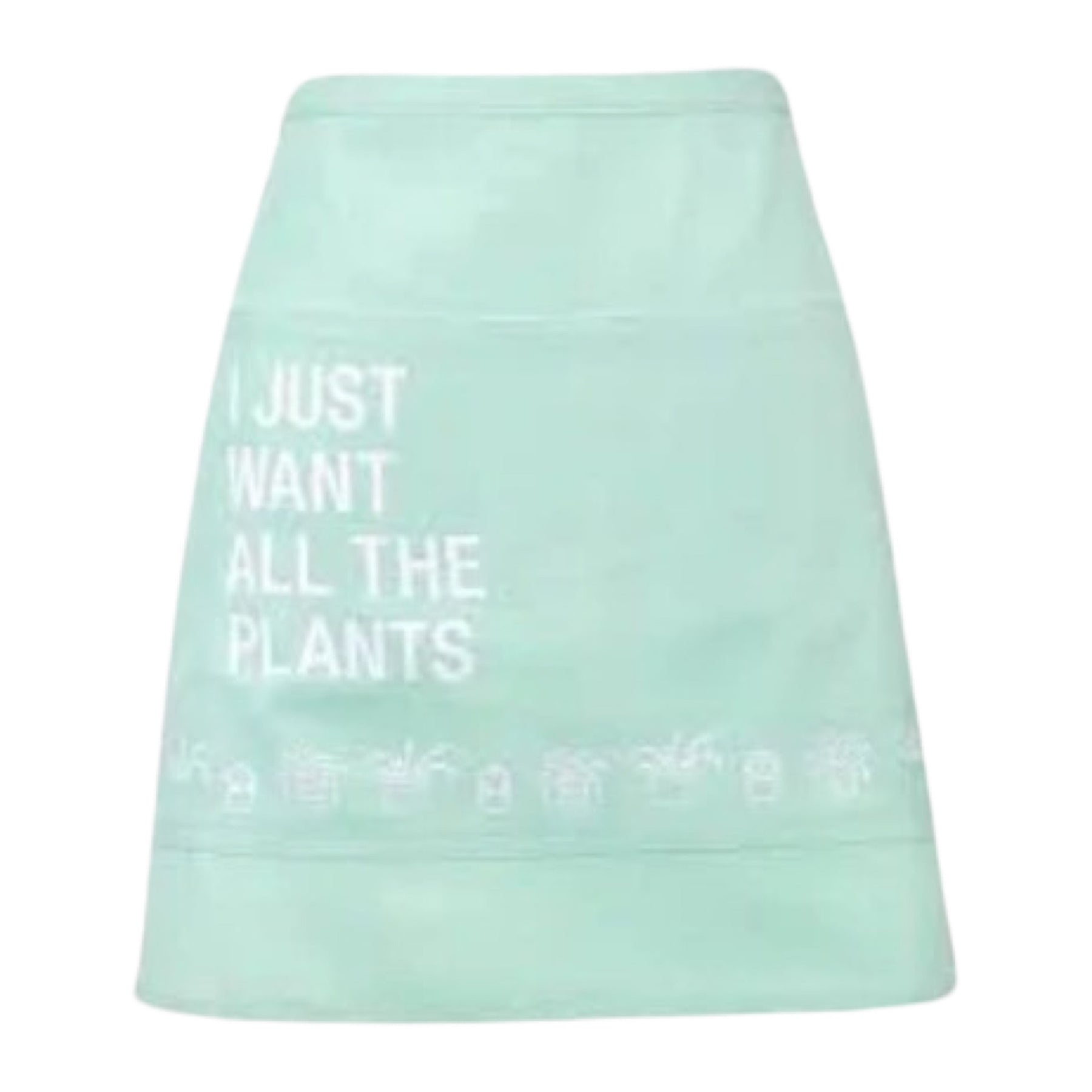 4 Pocket "I Just Want All The Plants" Apron For Gardening - 100% Cotton