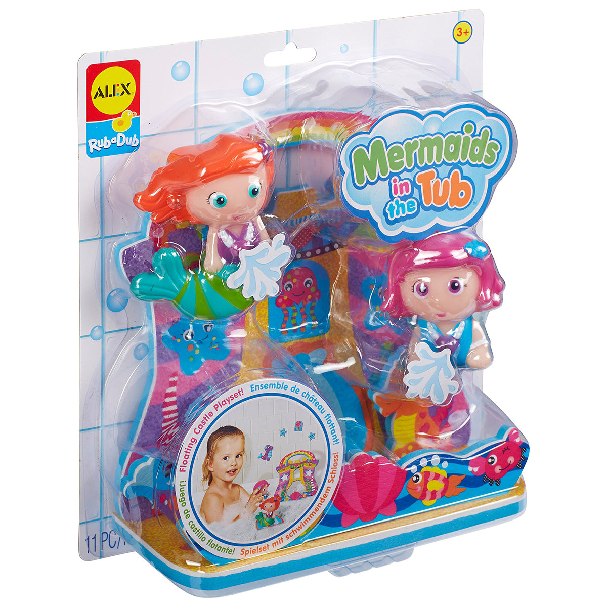 ALEX Toys Rub A Dub Mermaids in the Tub – Floating Castle Playset!