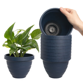 10pk Self-Watering Easy Care 6” Planter Pots By HC Companies