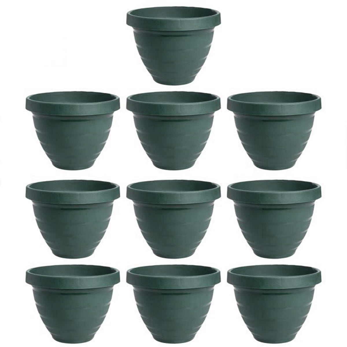 10pk Self-Watering Easy Care 7.5” Planter Pots By HC Companies