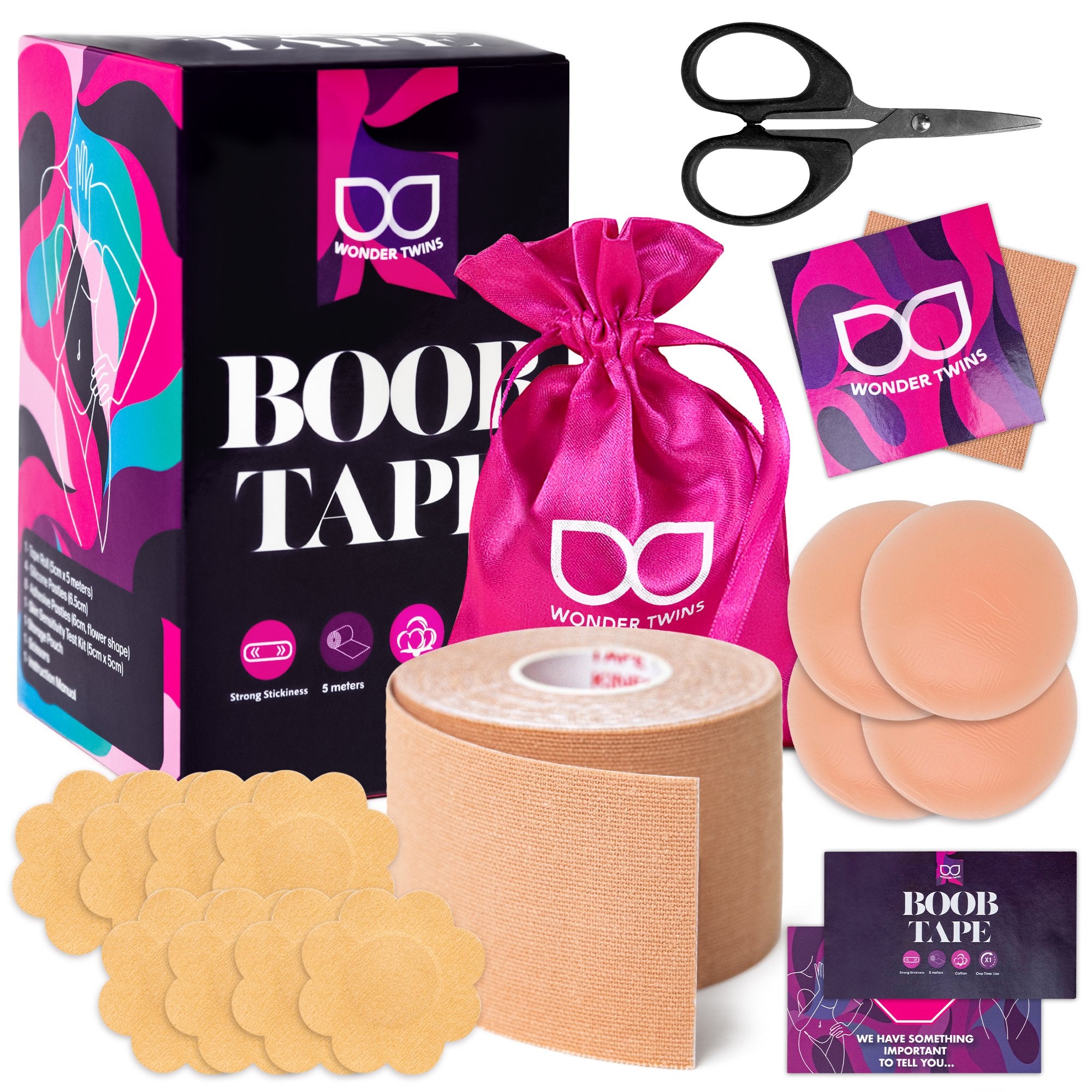 TWIN PACK - Nude Booby Tape Bundle main image 1