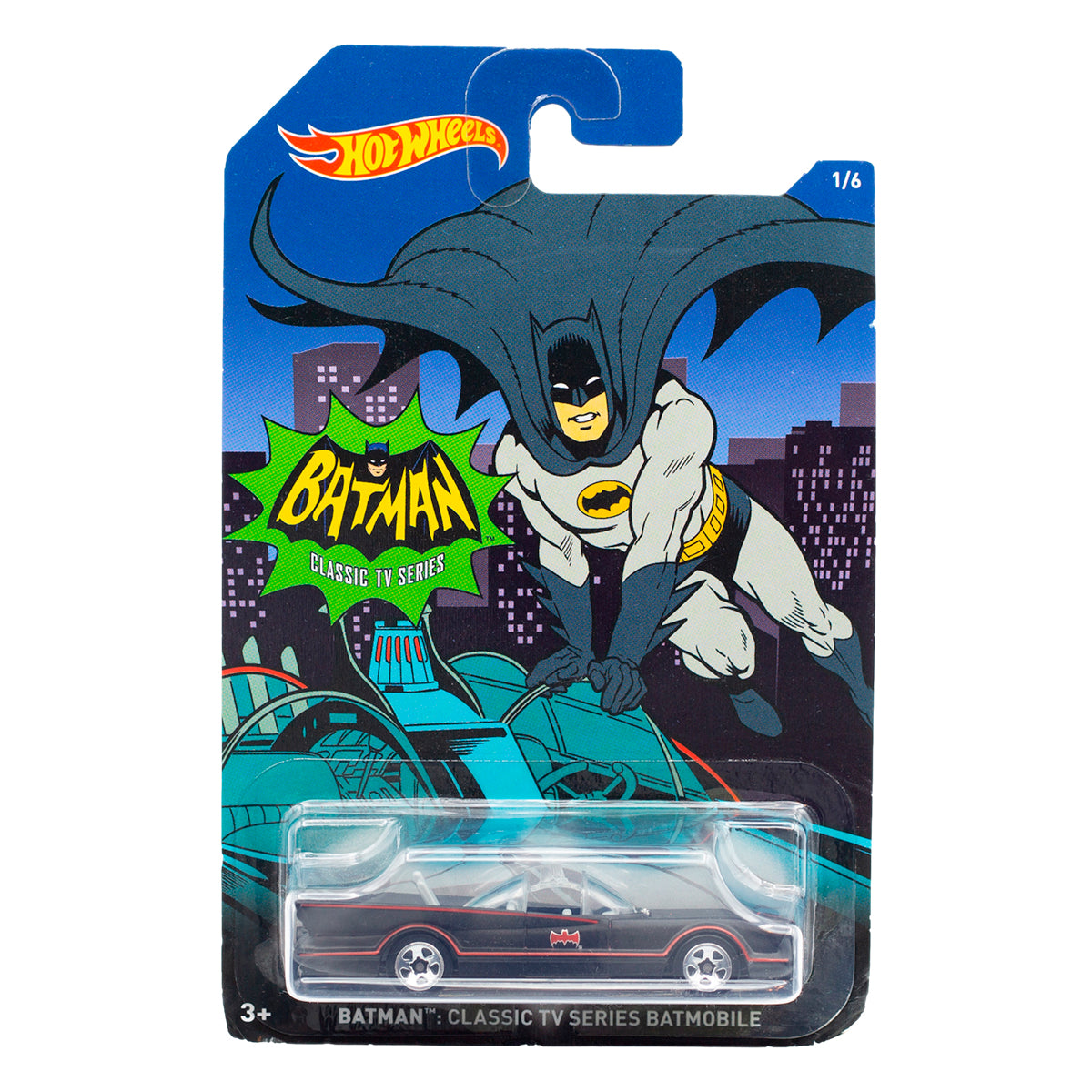 Hot Wheels Batmobile – Iconic Cars Of Batman TV & Movies 1:64