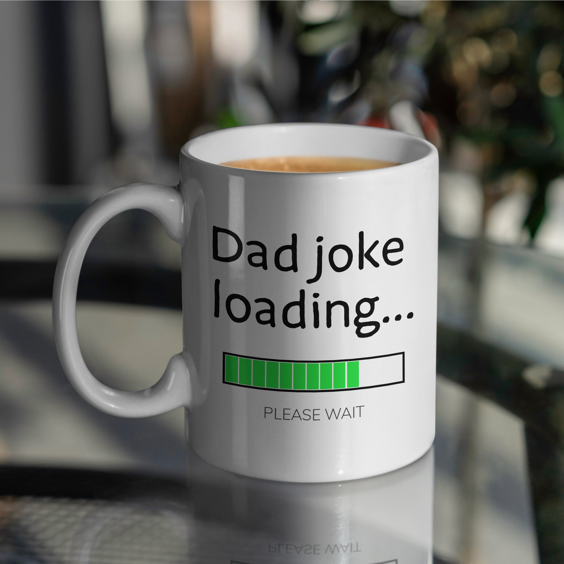 “Dad Joke Loading” Large 15oz Mug - Funny Gift for Dad