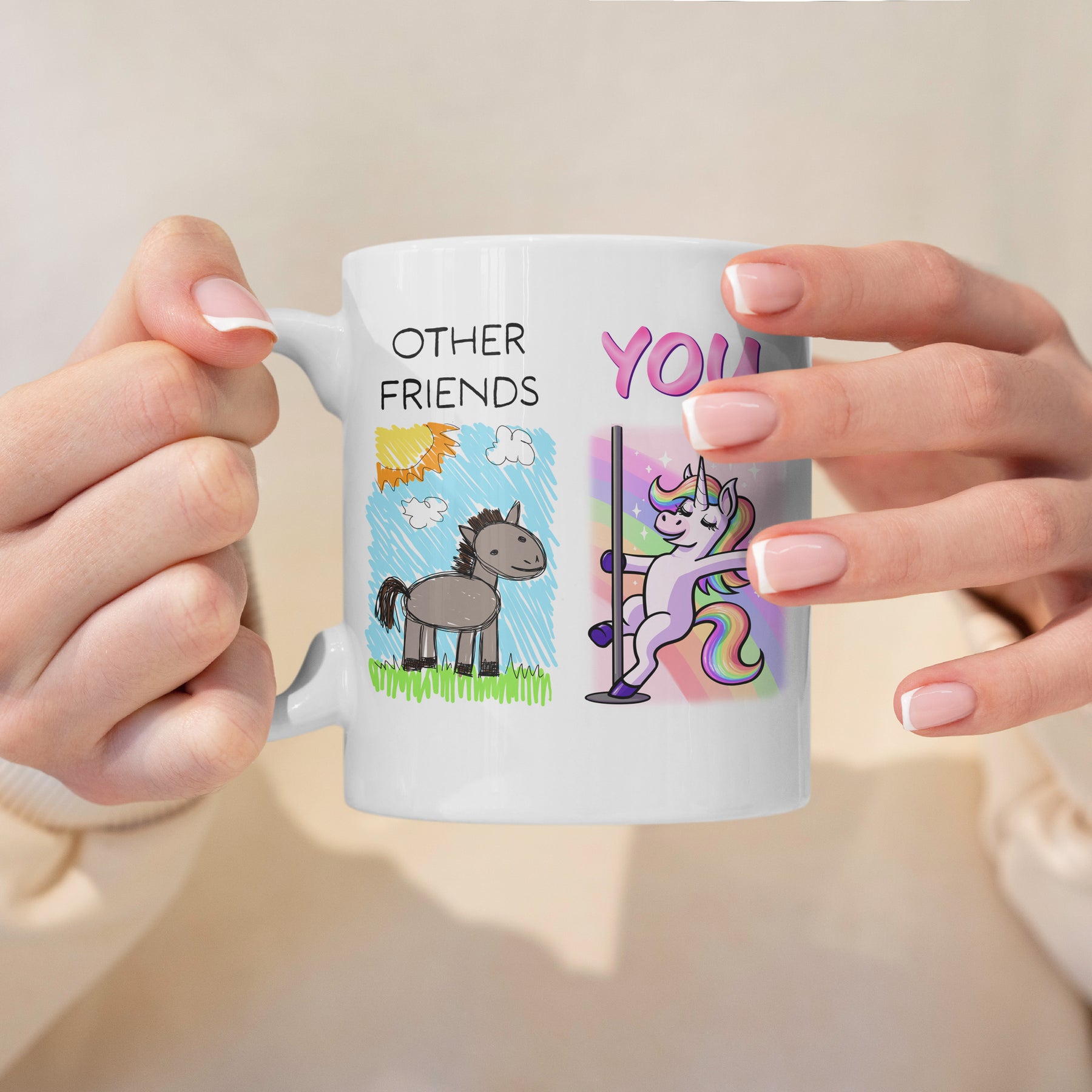 “Others, Unicorn” Large 15oz Mug - Funny Gift for Friends and Family