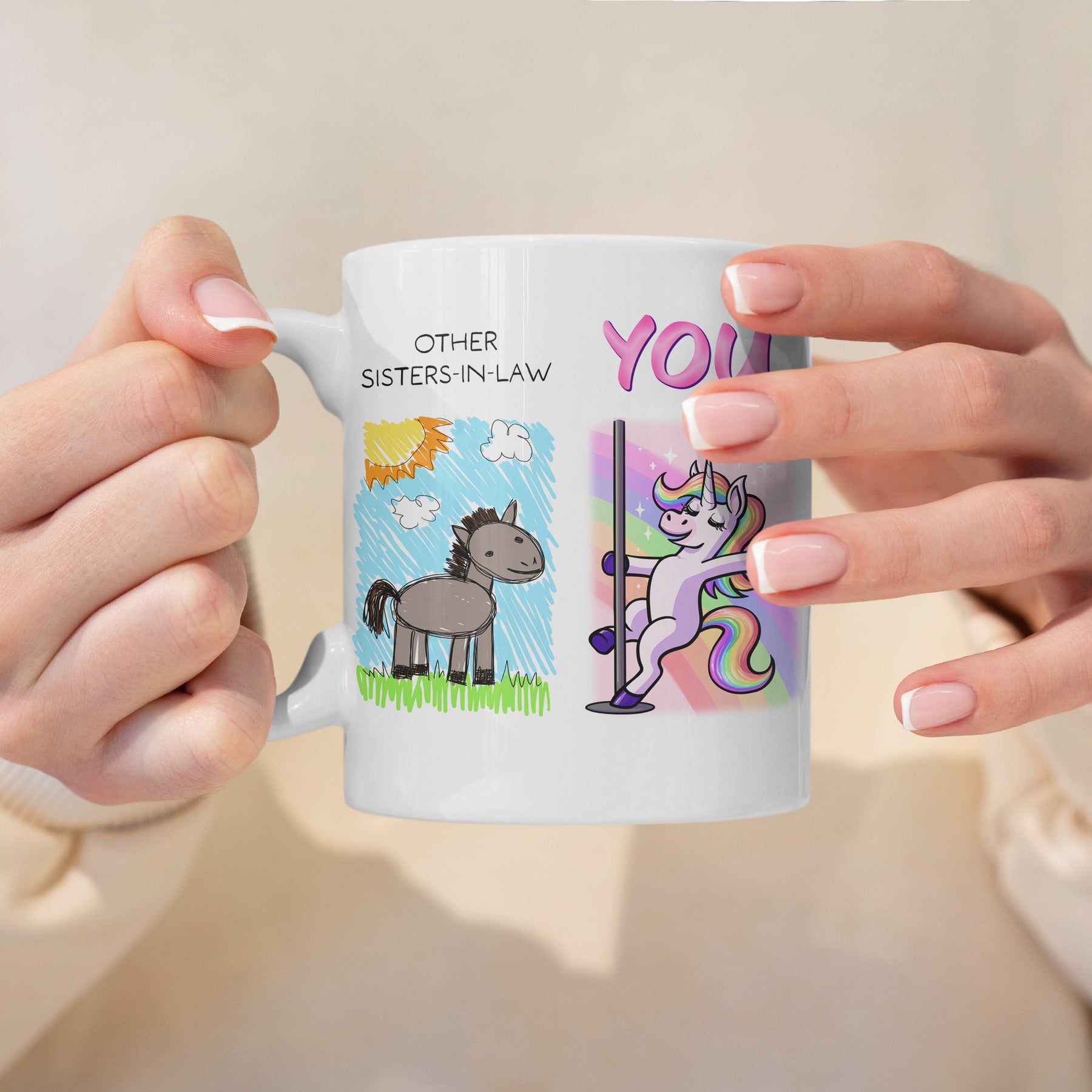 “Others, Unicorn” Large 15oz Mug - Funny Gift for Friends and Family