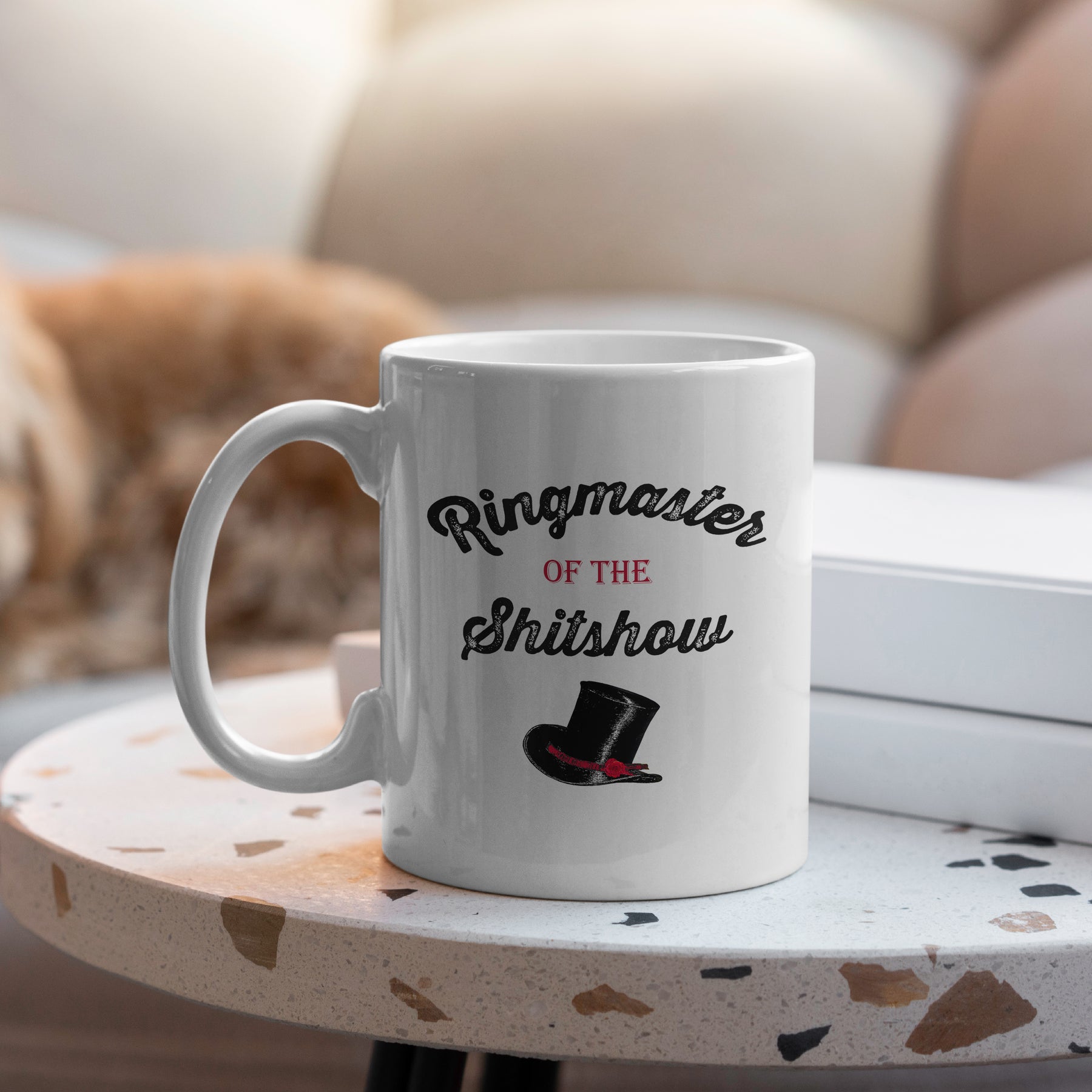 “Ringmaster Of The Show" Large 15oz Mug - Funny Gift for Friends or Family