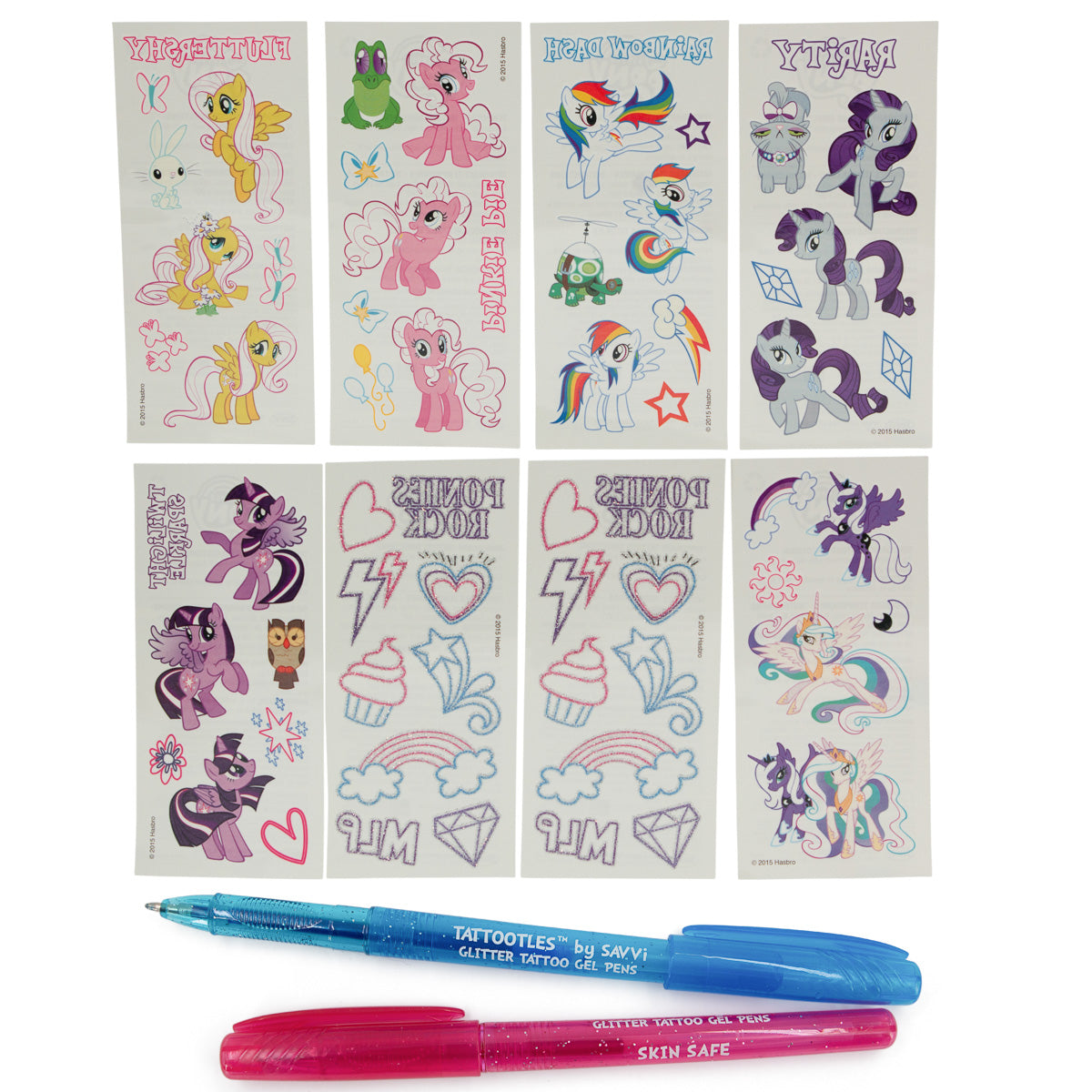 Tattoodles Glitter Tattoo Gel Pens With DIY Temporary Tattoos