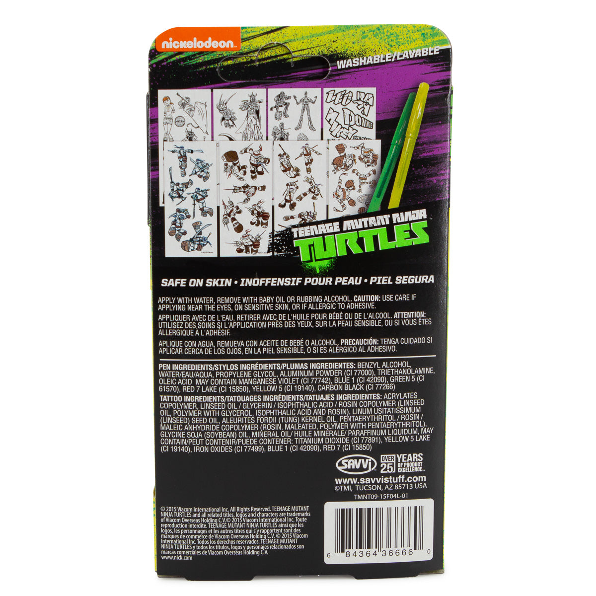 Tattoodles Glitter Tattoo Gel Pens With DIY Temporary Tattoos